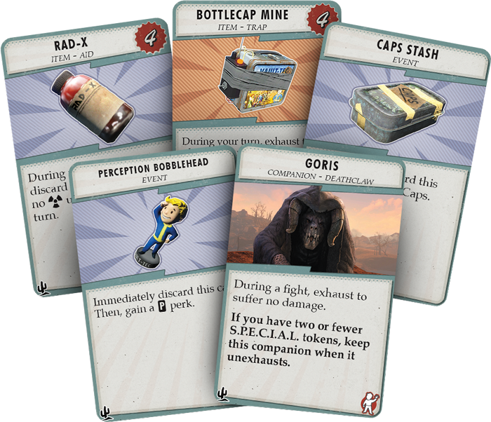 In The New Expansion Fallout - Fallout New California Board Game Clipart (700x602), Png Download