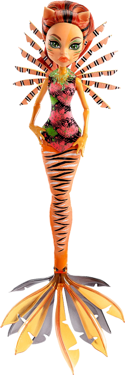 Favorite Food - Monster High Sea Dolls Clipart (480x770), Png Download