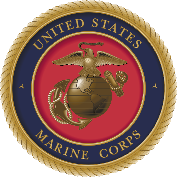 Usmc Svg Anchor - Marine Corps Seal Svg Clipart (720x720), Png Download