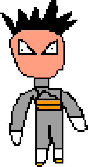Vegeta - Dotpict Clipart (600x600), Png Download