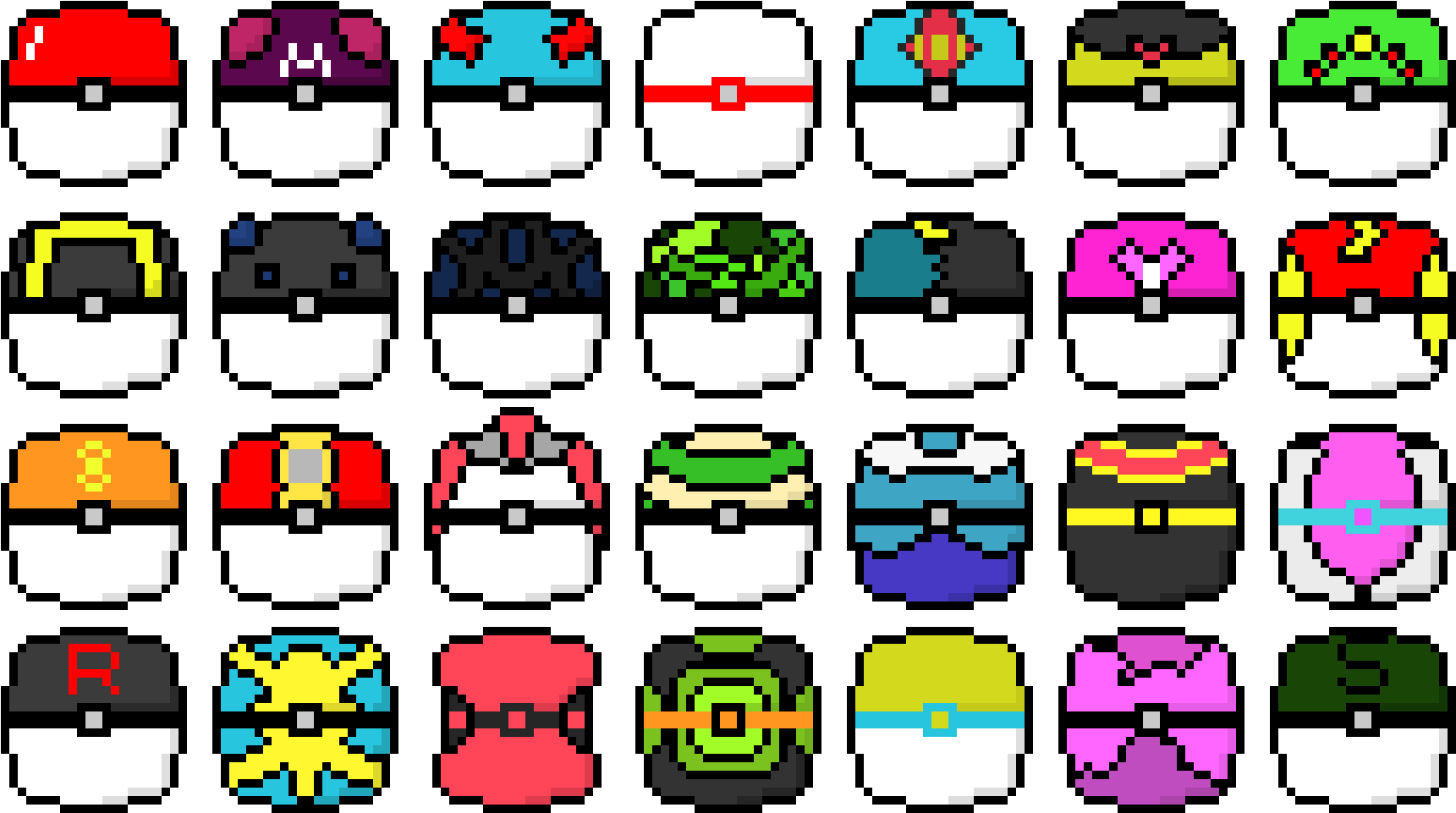 Pokeballs Clipart (1990x1150), Png Download