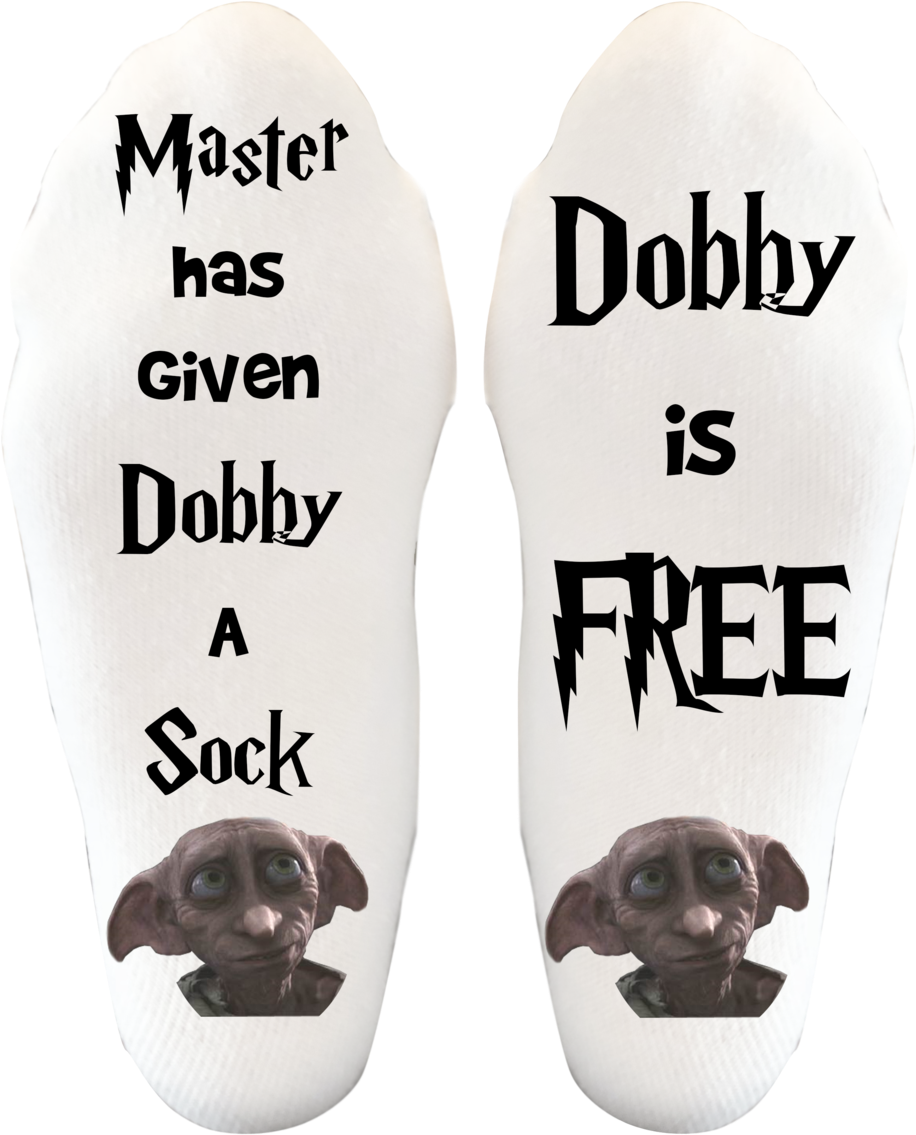Master Has Given Dobby Socks - Dobby Harry Potter Clipart (957x1200), Png Download