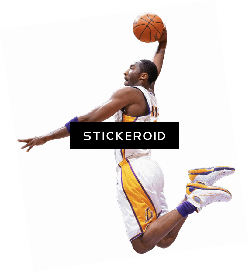 Kobe Bryant Dunk Png - Kobe Bryant Transparent Background Clipart (819x897), Png Download