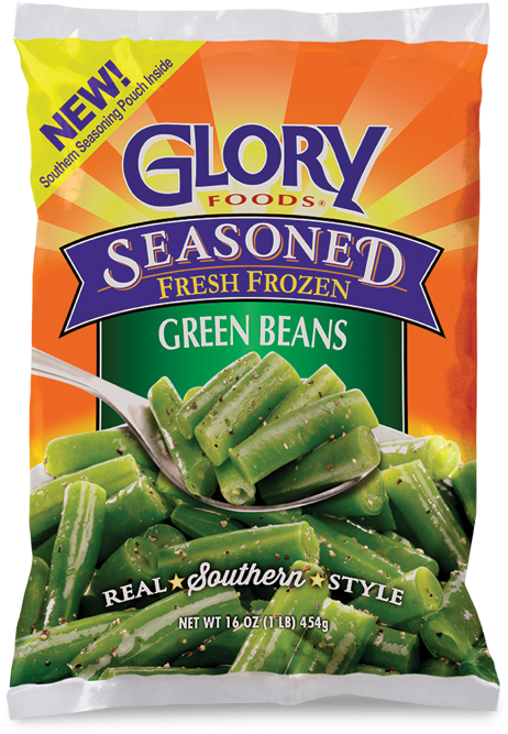 Frozen Seasoned Green Beans - Frozen Mixed Greens Clipart (600x700), Png Download