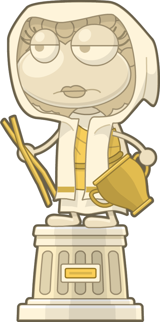 Goddess Clipart Hestia - Poptropica Gods - Png Download (514x1030), Png Download