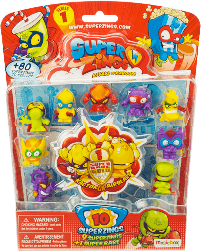 Blister 10 Pack - Blister Superzings Clipart (600x600), Png Download