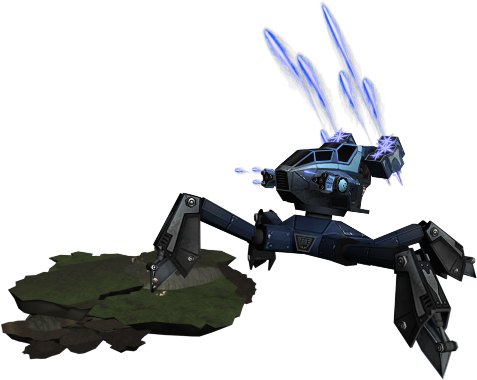 Zero Dawn's Corruptor Looks Awfully Familiar - Ratchet And Clank Deadlocked Landstalker Clipart (1024x768), Png Download