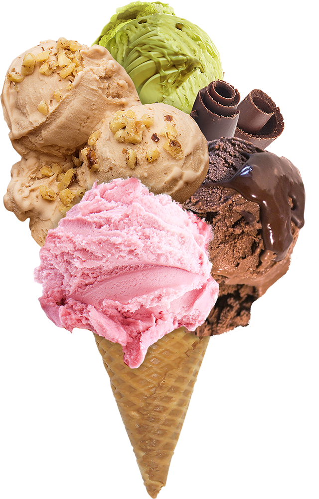 Gelato Ice Cream Png Clipart (640x1000), Png Download