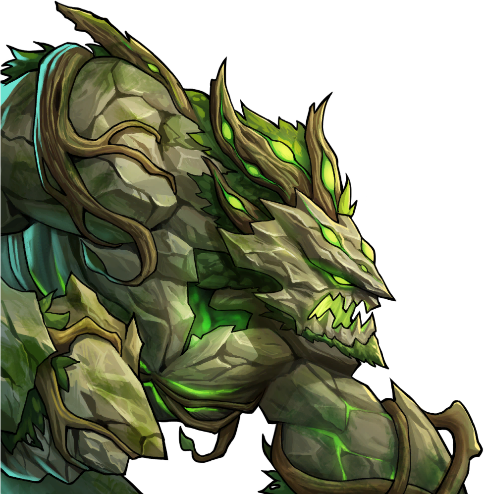 Artwork - - Green Golem Clipart (1024x1024), Png Download