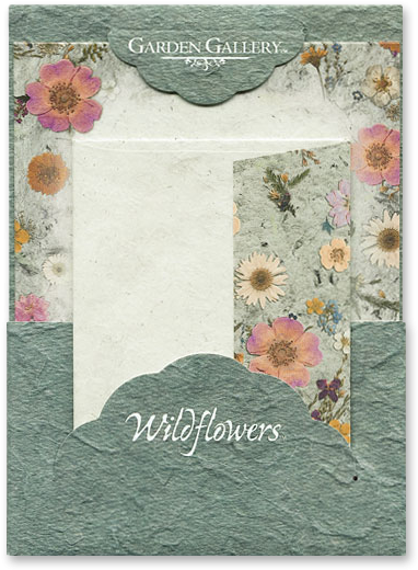 Meadow Blooms Wildflower Premium Stationery - Patchwork Clipart (600x600), Png Download