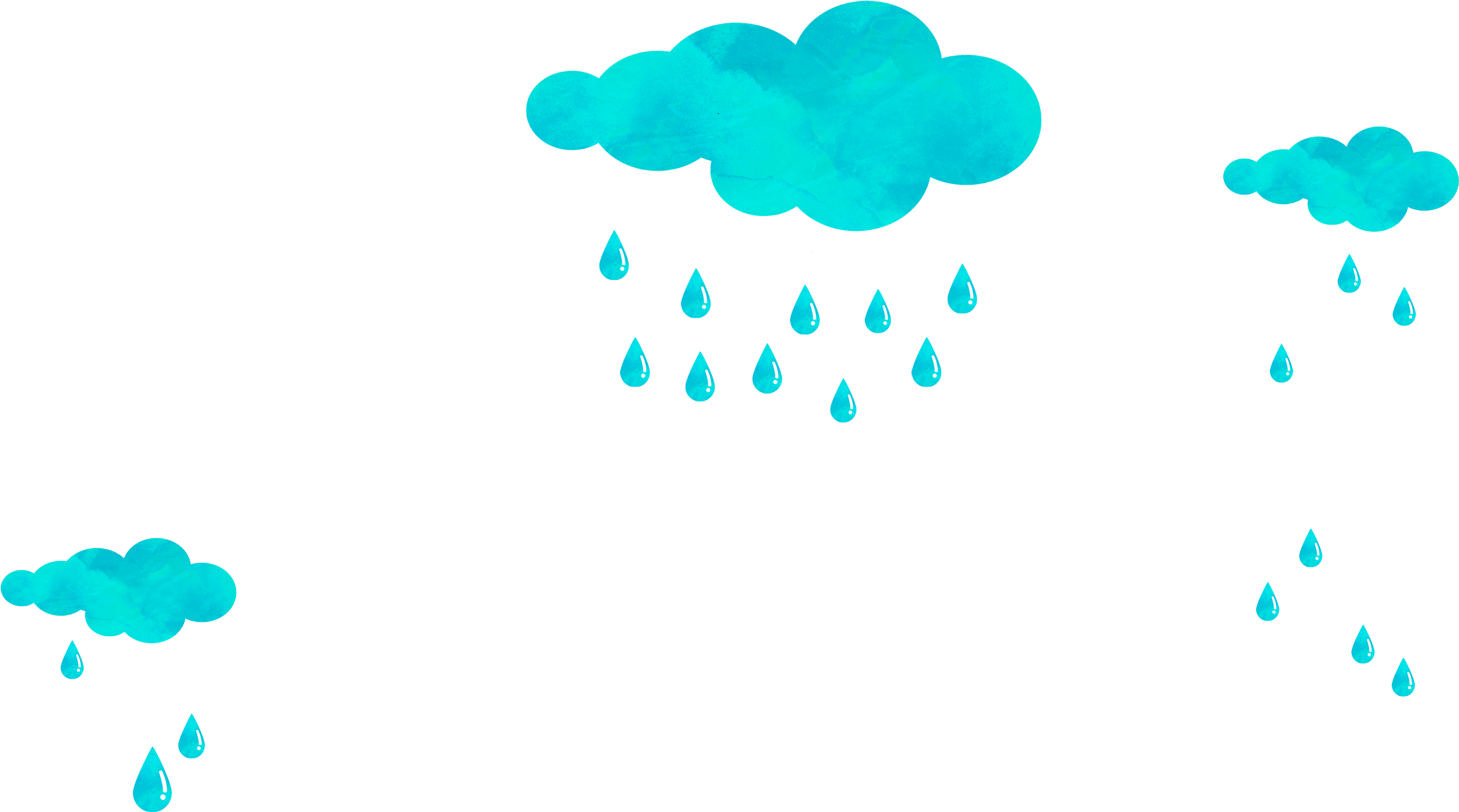 Graphic Design Transprent Png - Rain Graphic Clipart (3184x1772), Png Download
