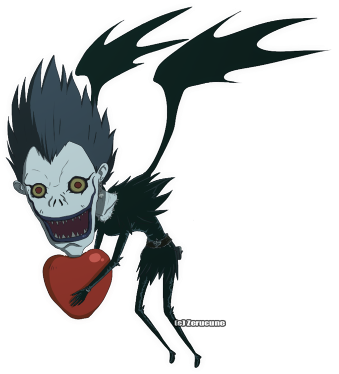 Death Note Ryuk Png - Chibi Death Note Ryuk Clipart (816x979), Png Download
