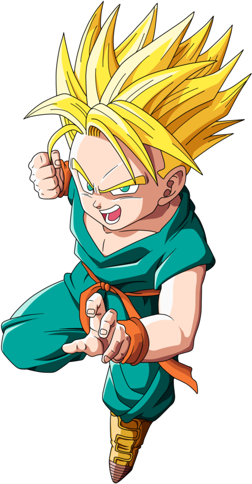 Download 38 Images About Goten And Trunks On We Heart It Kid Trunks Ssj Clipart Png Download