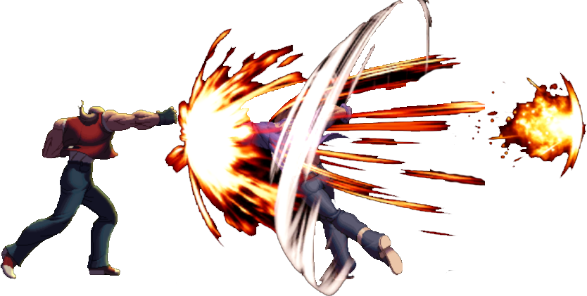 Projectile - Invulnerability - King Of Fighters Png Clipart (834x421), Png Download