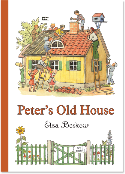 Peter's Old House - Peters Old House Elsa Beskow Clipart (600x600), Png Download