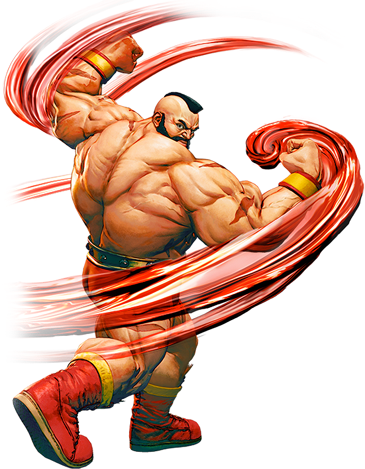 Street Fighter Png - Street Fighter 5 Zangief Clipart (718x923), Png Download