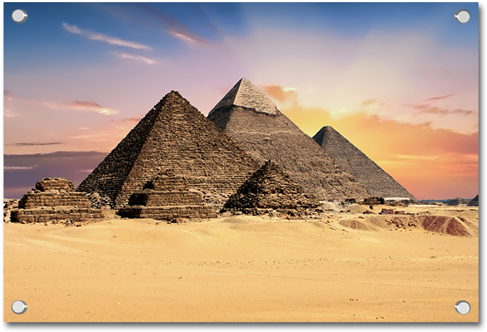 Most Beautiful Egypt Pyramids - Egypt Header Clipart (800x600), Png Download
