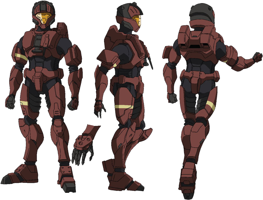 Hl Characterdesign Daisyarmor - Daisy 023 Halo Clipart (839x638), Png Download