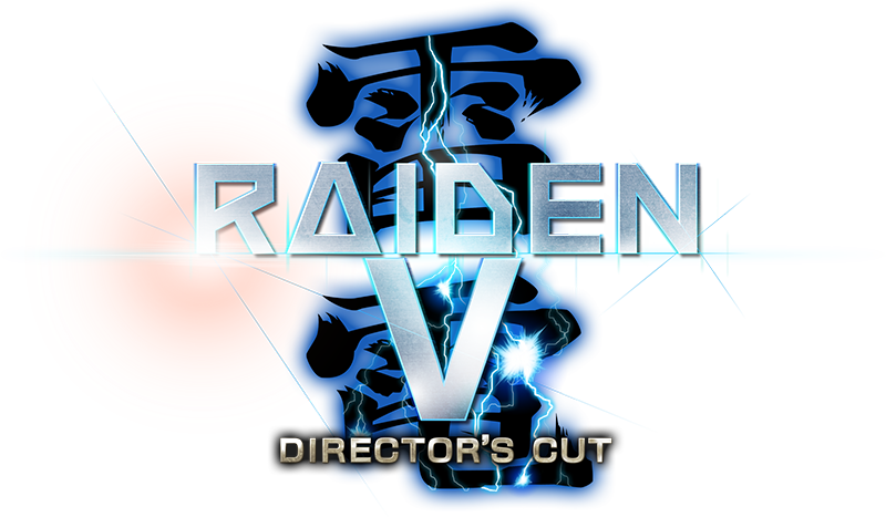 Raiden V Director's Cut Logo Clipart (800x467), Png Download