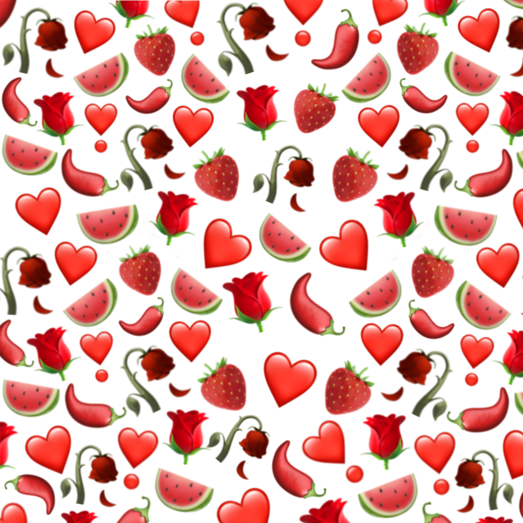 Emoji Emojis Iphone Iphones Red Background Wallpaper - Background Png Emobis Clipart (1773x1773), Png Download