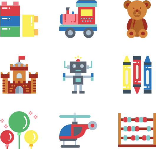 Toys Childhood Clipart (600x564), Png Download