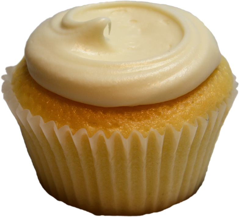 Vanilla Butter Png - Cupcake Clipart (900x900), Png Download