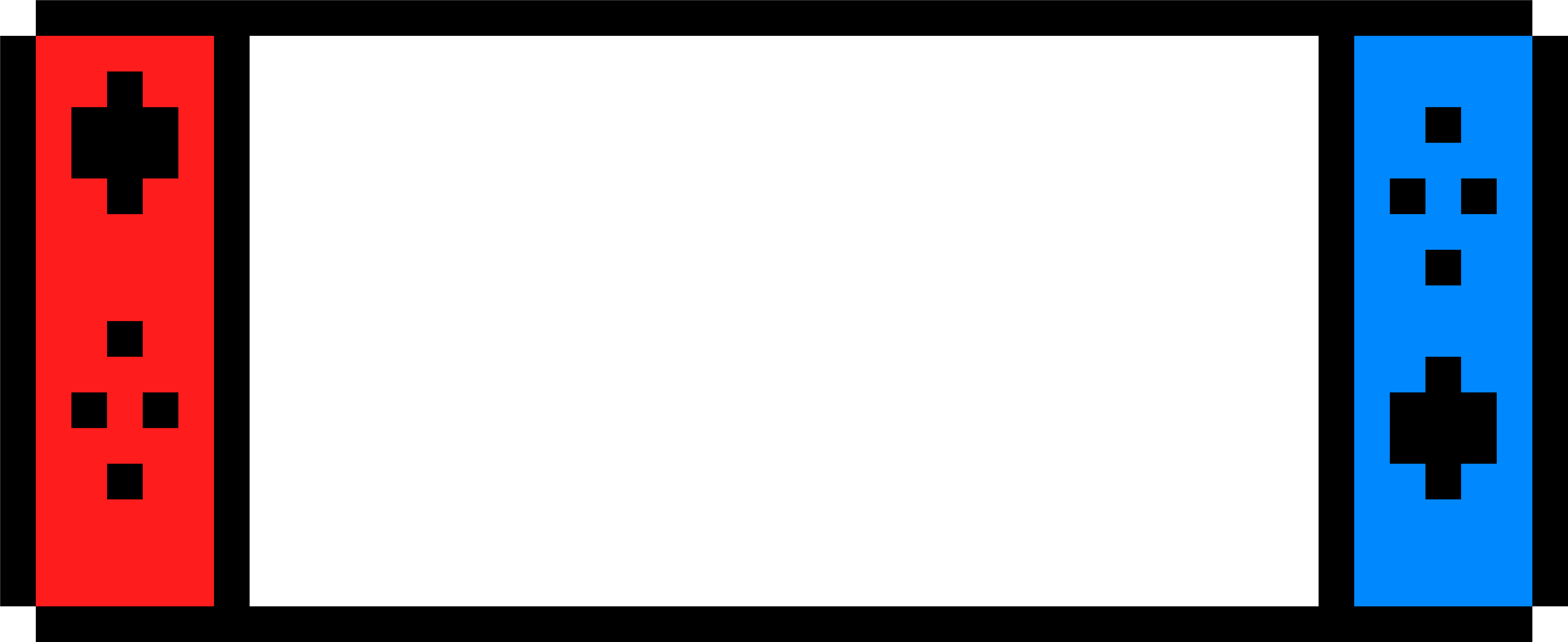 Nintendo Switch Clipart (11200x5800), Png Download