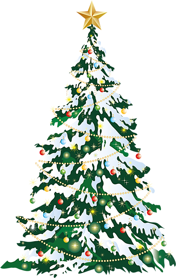 Christmas Tree Christmas Card Clip Art - Png Clipart Christmas Tree Png Transparent Png (607x960), Png Download