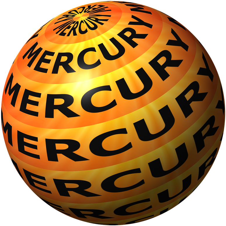 Mercury Planet Solar System Png Image - Circle Clipart (1280x1280), Png Download
