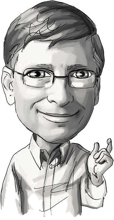 Top 10 Bill Gates Quotes Clipart (550x818), Png Download