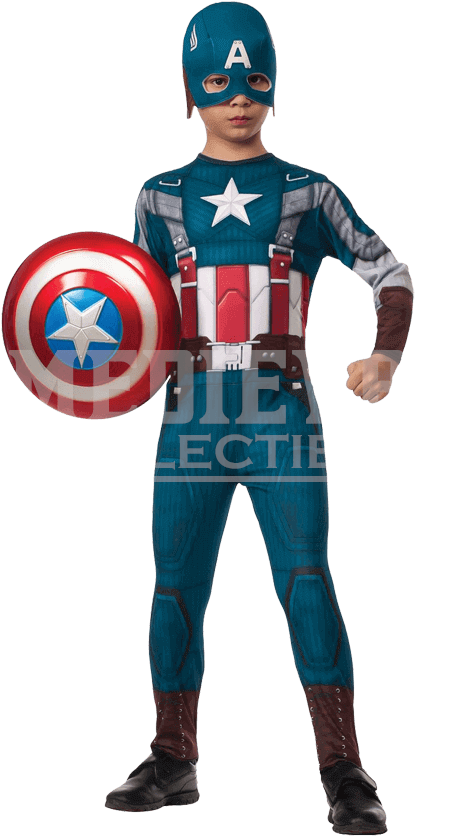 Captain America Kid Png Clipart (850x850), Png Download