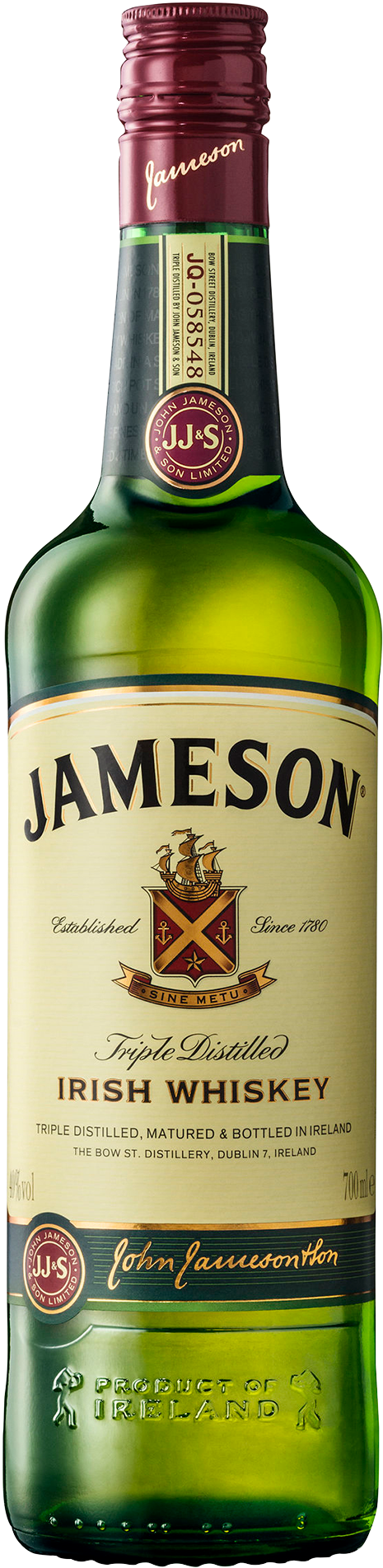 90 Per Bottle - Whiskey Jameson Clipart (1600x2000), Png Download