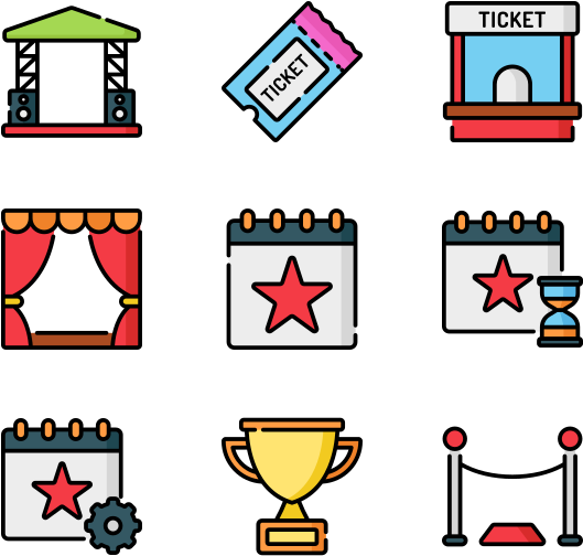 Event - Water Park Icons Png Clipart (600x564), Png Download