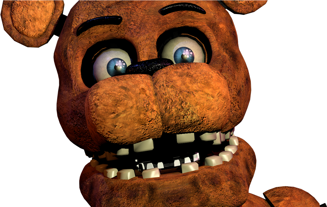 Fnaf Withered Freddy Jumpscare Clipart (1280x720), Png Download