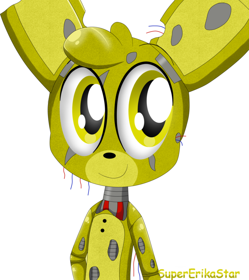 Five Nights At Freddy's D O U Think Springtrap Iz Scary - Fnaf 3 Cute Springtrap Clipart (843x948), Png Download