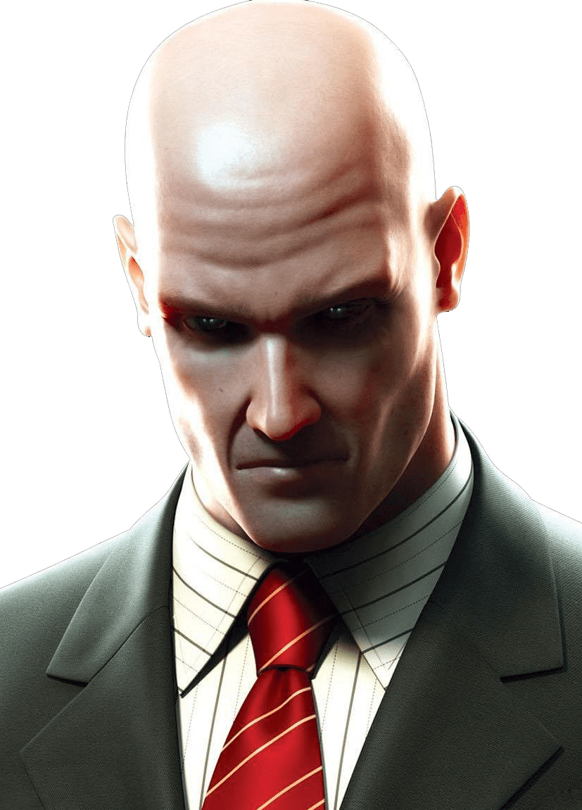 Agent 47 Blood Money - Agent 47 Hitman 1 Clipart (827x1151), Png Download