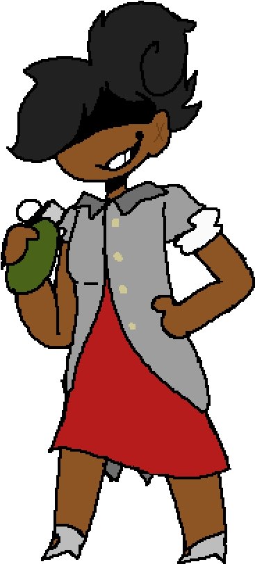 Badass Mafia Girl - Cartoon Clipart (1000x1000), Png Download