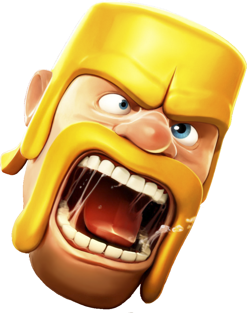 Clash Of Clans Barbarian Clipart (1024x1024), Png Download
