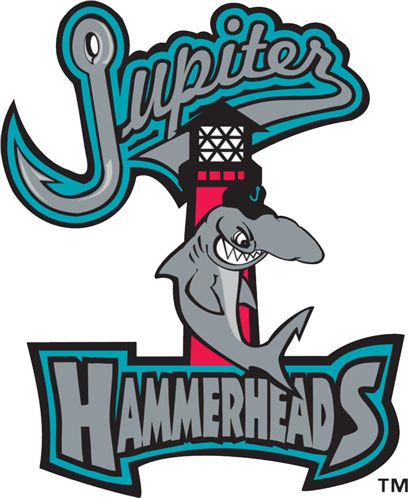 In Spite Of Its Sharp Teeth, The Hammerheads Shark - Jupiter Hammerheads Baseball Logo Clipart (1920x1080), Png Download