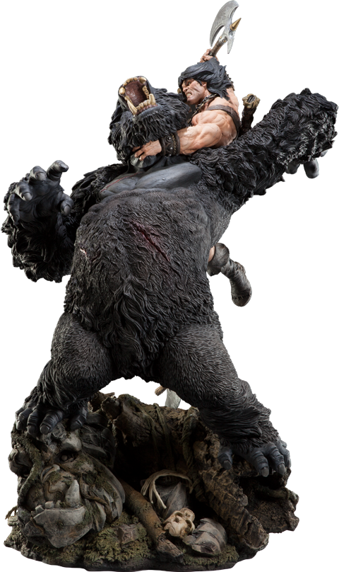 Conan The Barbarian - Sideshow Collectibles Conan Clipart (480x808), Png Download