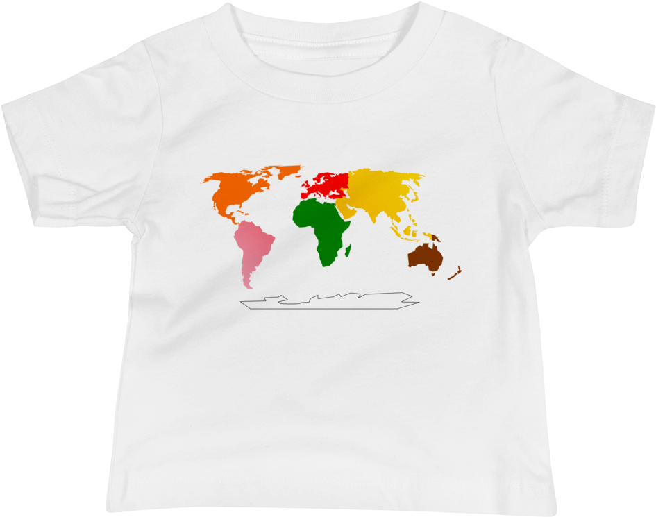 7 Continents Of The World Montessori T-shirts - Active Shirt Clipart (1000x1000), Png Download