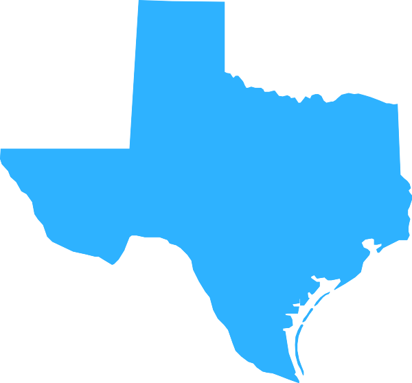 Texas Flag Free Clip Art - Png Download (600x558), Png Download