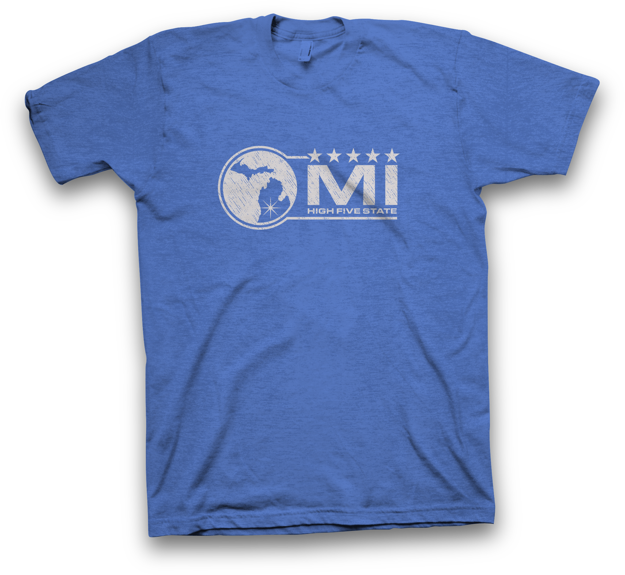 Mi High Five State Original Five Star Logo In White - Bernie Sanders Merchandise Clipart (2500x2000), Png Download