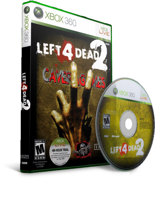 Left 4 Dead 2 [xbox 360] ~ Caveiragamesblog - Left 4 Dead Clipart (665x768), Png Download