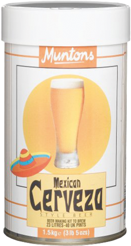 Hbs 1,5 Kg Muntons Mexican Cerveza - Wheat Beer Clipart (800x800), Png Download
