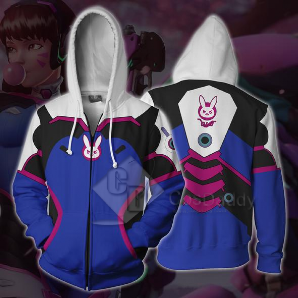 D Va Hoodie Clipart (1000x1300), Png Download
