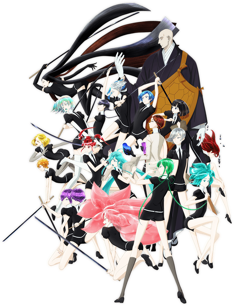 Houseki No Kuni Tv - Houseki No Kuni Clipart (785x1046), Png Download