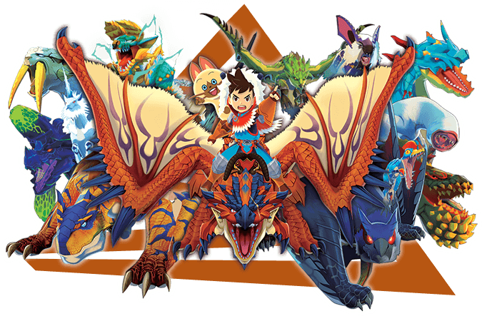 Monster Hunter Stories Egg List - Illustration Clipart (675x459), Png Download