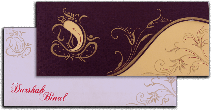 Designer Wedding Cards - Envelope Clipart (700x700), Png Download