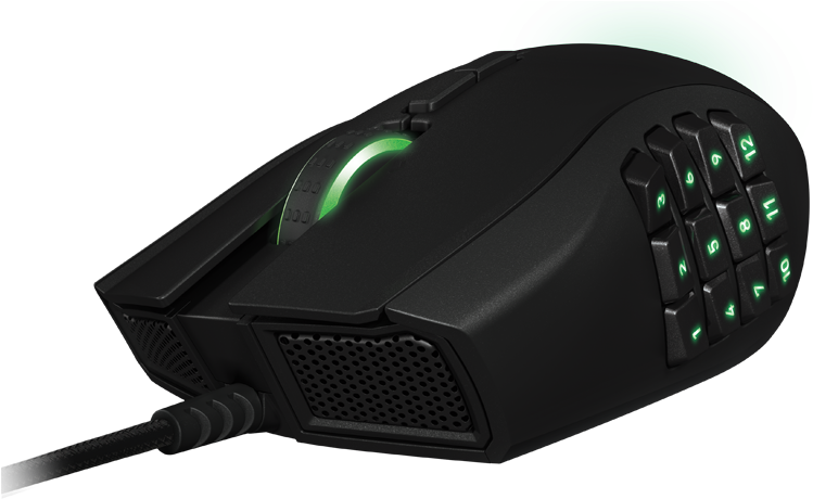 Gaming Mouse Png - Razer Naga 2018 Clipart (800x600), Png Download